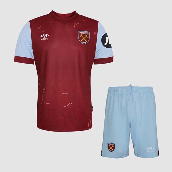 Camiseta West Ham 1st Niño 2023-2024